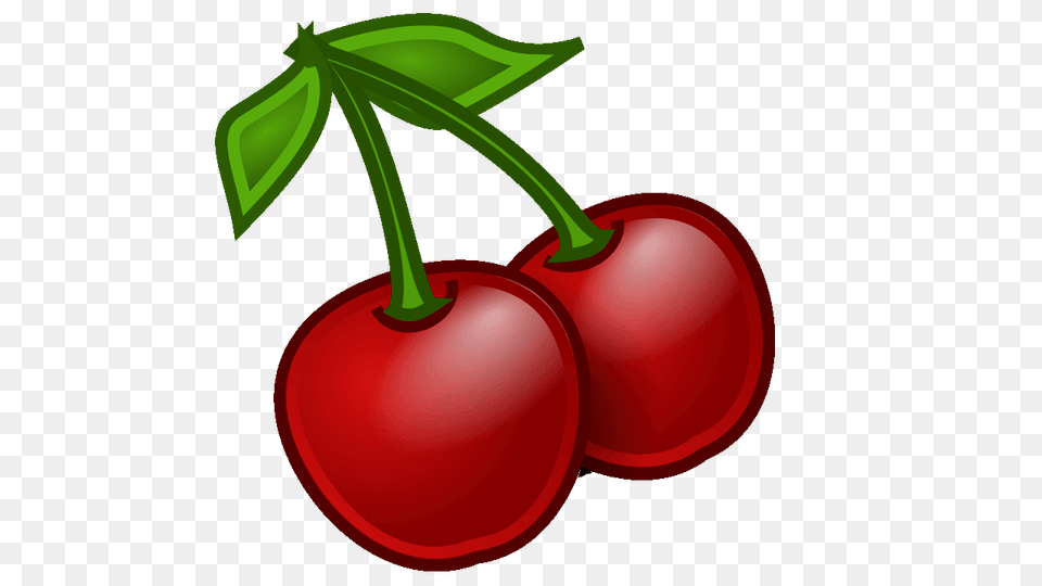 Cherry Clip Art Cherry Transprent Download, Food, Fruit, Plant, Produce Png Image