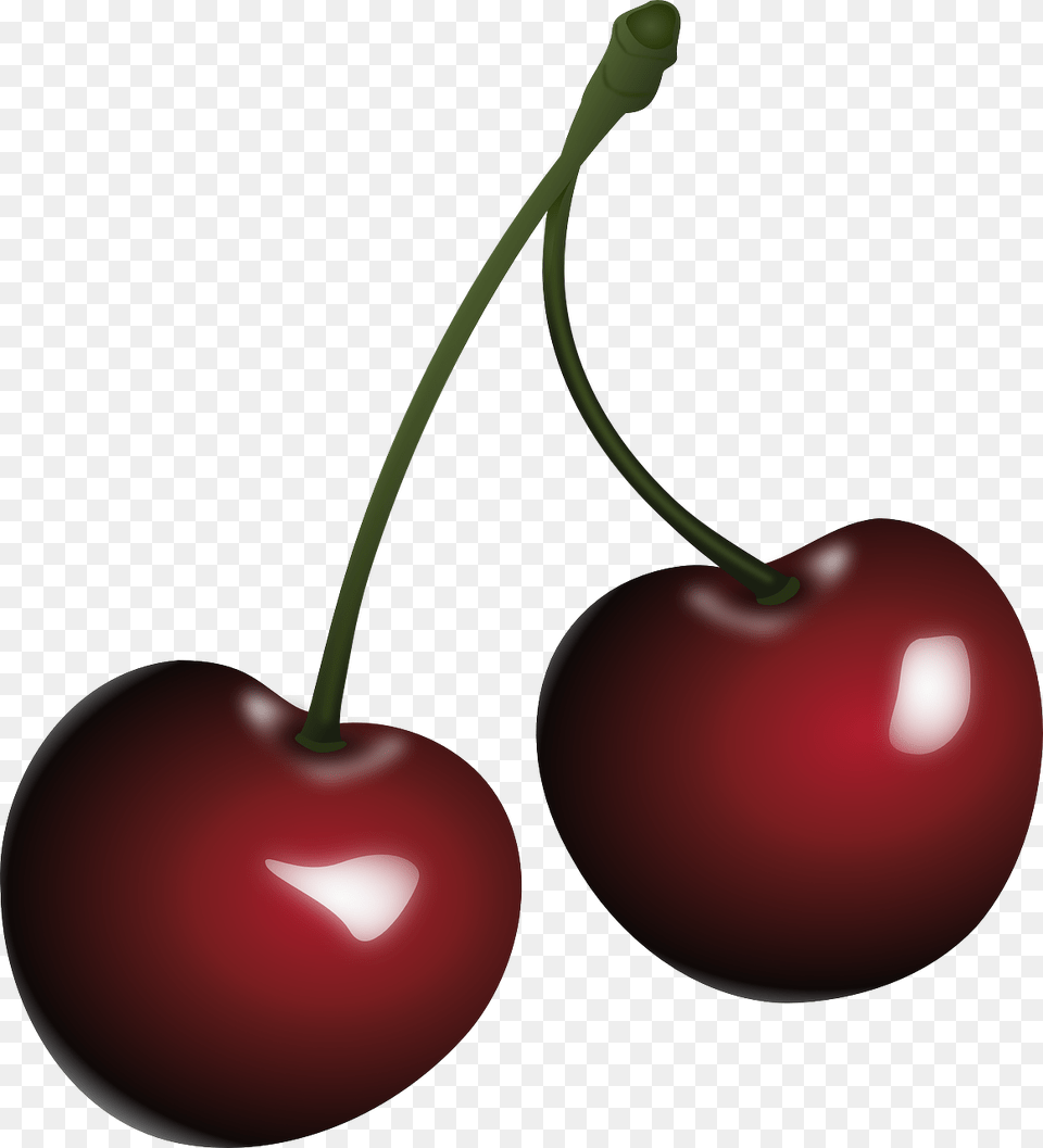 Cherry Clip Art Cherry Transprent Download, Food, Fruit, Plant, Produce Free Png