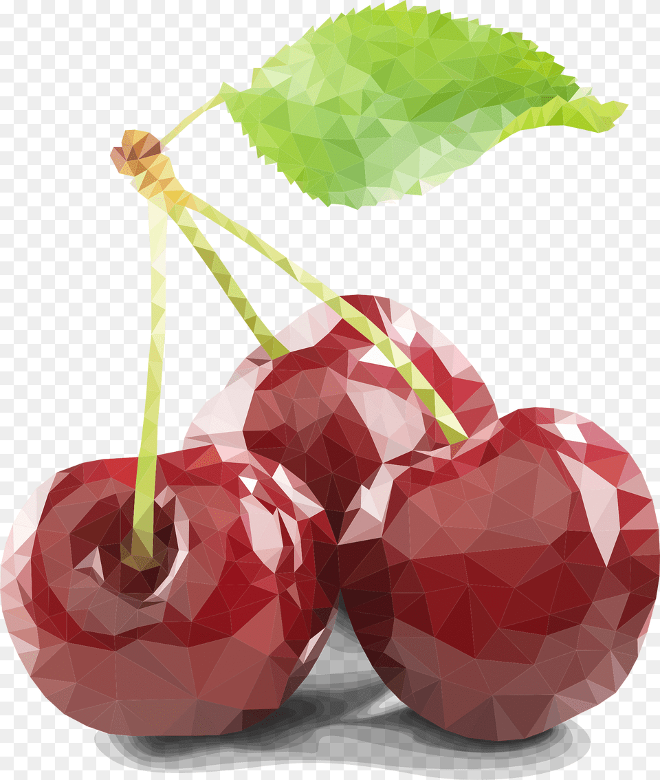 Cherry Clipart, Food, Fruit, Plant, Produce Png Image