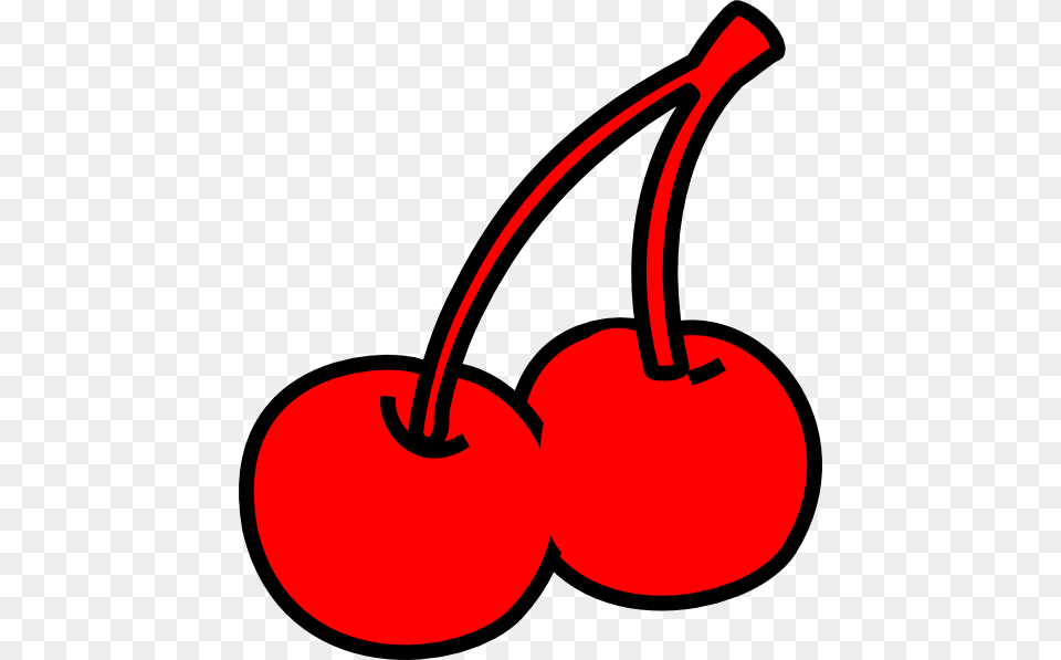 Cherry Clipart Cherry Cartoon, Food, Fruit, Plant, Produce Png Image