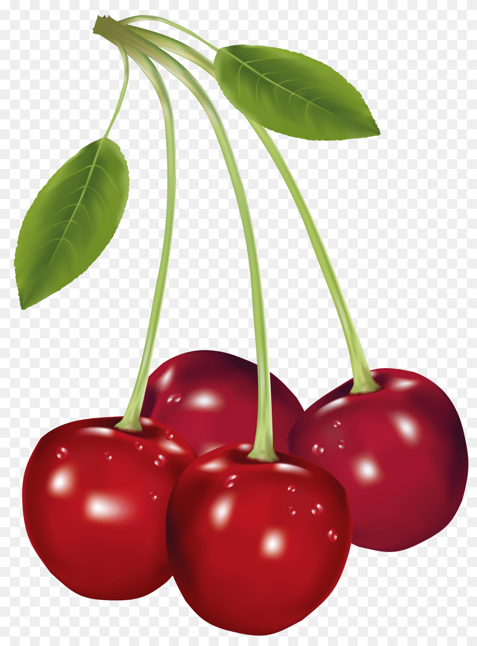 Cherry Clipart Cute, Food, Fruit, Plant, Produce Png Image