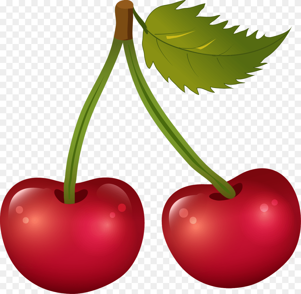 Cherry Clipart Image Cherry Clipart, Food, Fruit, Plant, Produce Free Png Download