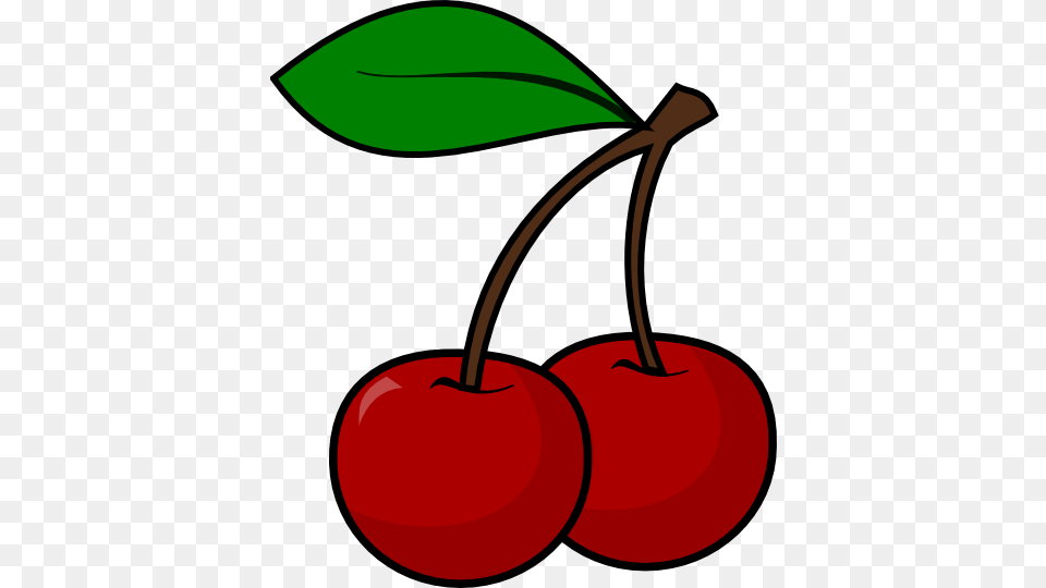 Cherry Clipart Strawberry, Food, Fruit, Plant, Produce Free Transparent Png