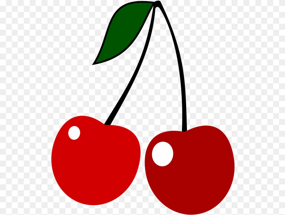 Cherry Cliparts For Free Clipart Vector Ceri Transparent Cherry Clipart Transparent, Food, Fruit, Plant, Produce Png