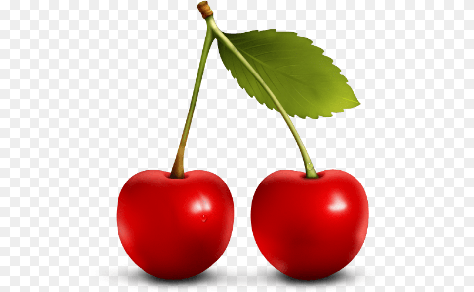 Cherry Download Red Cherry, Food, Fruit, Plant, Produce Free Transparent Png