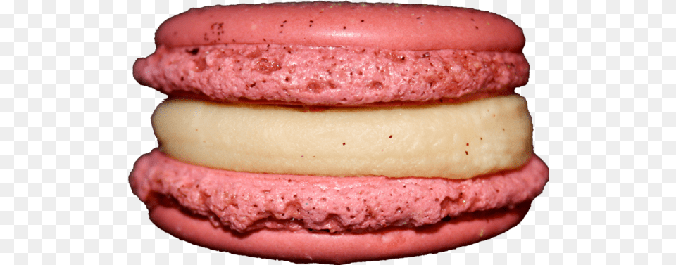 Cherry French Macarons Aunt Abbys Confections, Food, Sweets, Hot Dog, Cream Png Image