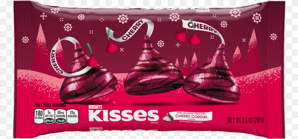 Cherry Hershey Kisses, Food, Sweets, Candy Free Png