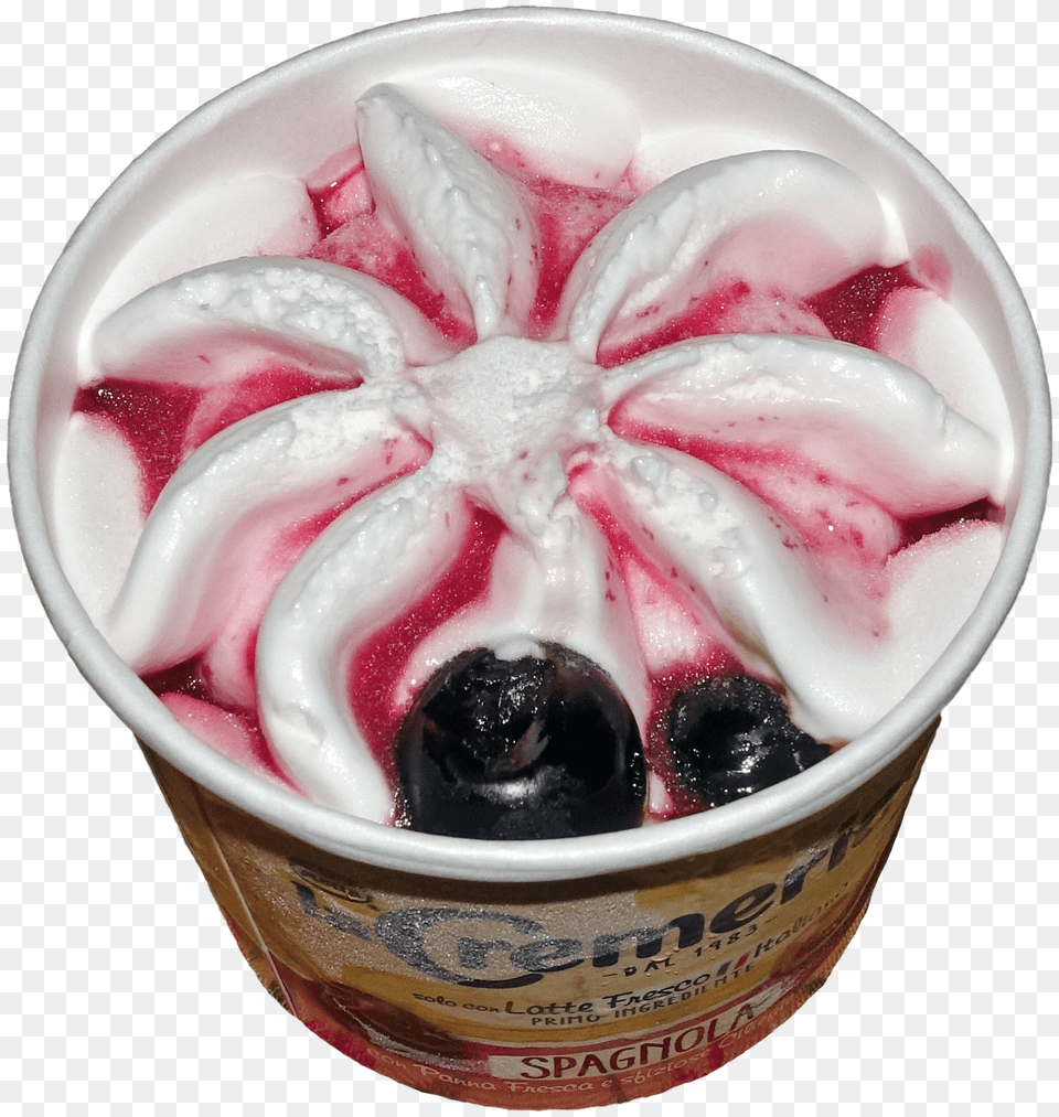 Cherry Ice Cream Ice Cream, Dessert, Food, Frozen Yogurt, Ice Cream Free Transparent Png