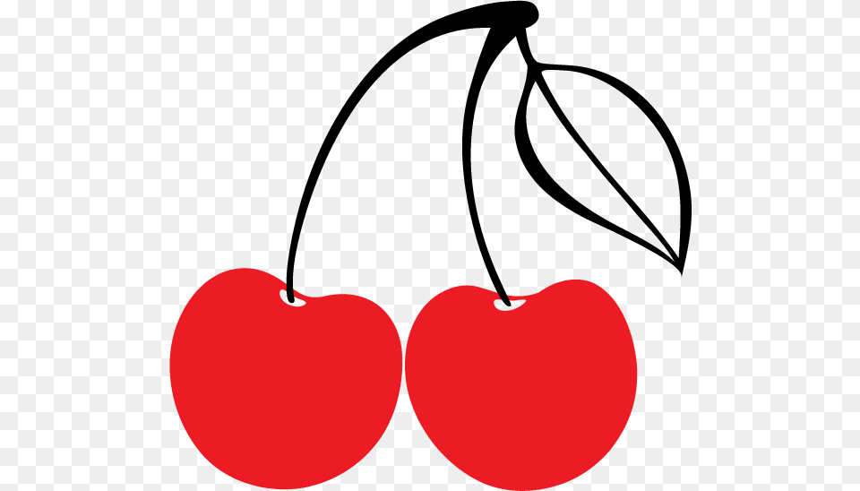 Cherry Pie Supper Clip Art Cherry Black And White, Apple, Food, Fruit, Plant Png