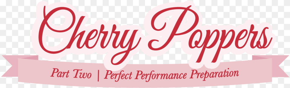 Cherry Poppers 2 Calligraphy, Text, Logo Free Png