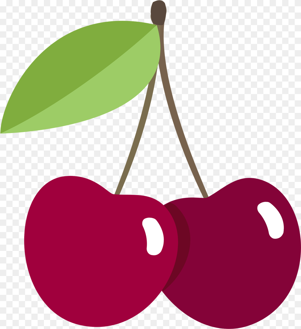 Cherry Symbol Cherry, Food, Fruit, Plant, Produce Png