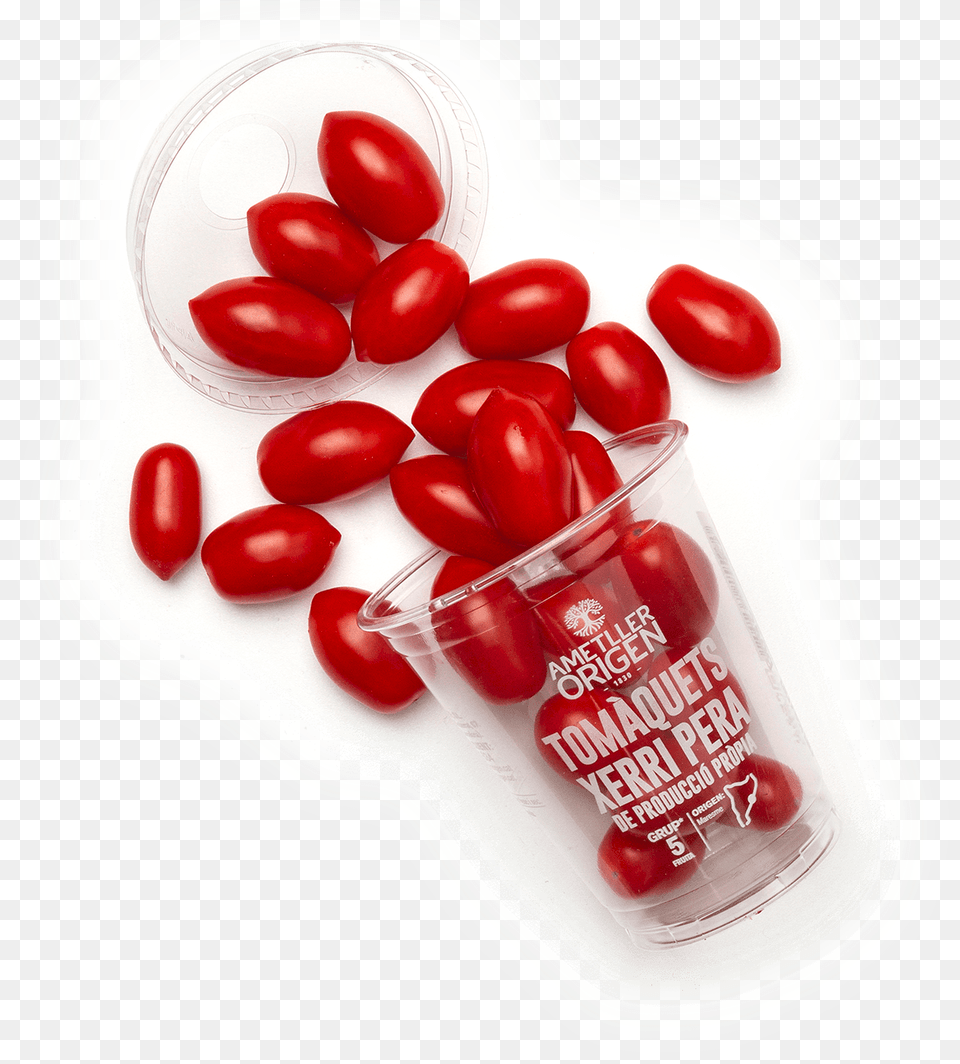 Cherry Tomato Download Cherry Tomato, Food, Ketchup, Cup Png
