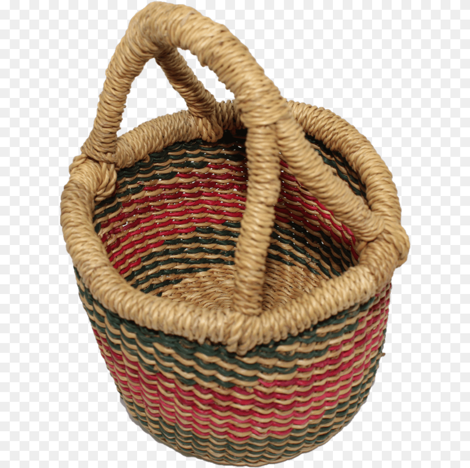 Cherry Tree Teeny Bolga Basket Extra Small African Storage Basket, Shopping Basket Free Png Download