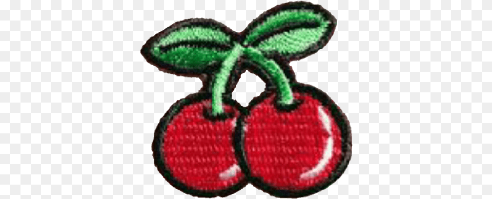 Cherry Tumblr Cherry Iron On Patch, Food, Fruit, Plant, Produce Free Transparent Png