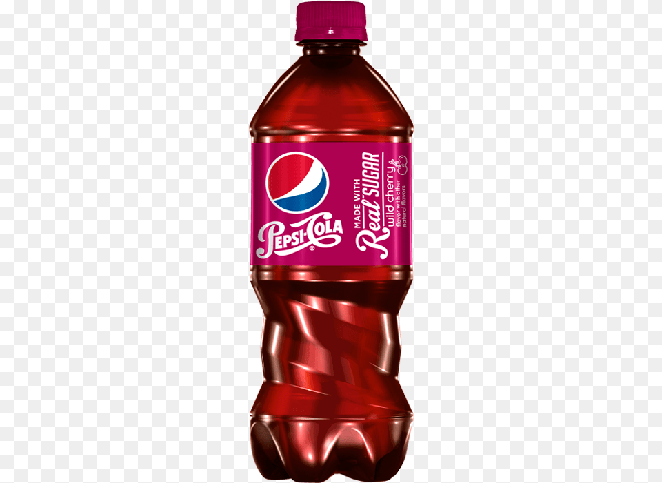 Cherry Vanilla Pepsi, Beverage, Soda, Coke, Bottle Png Image