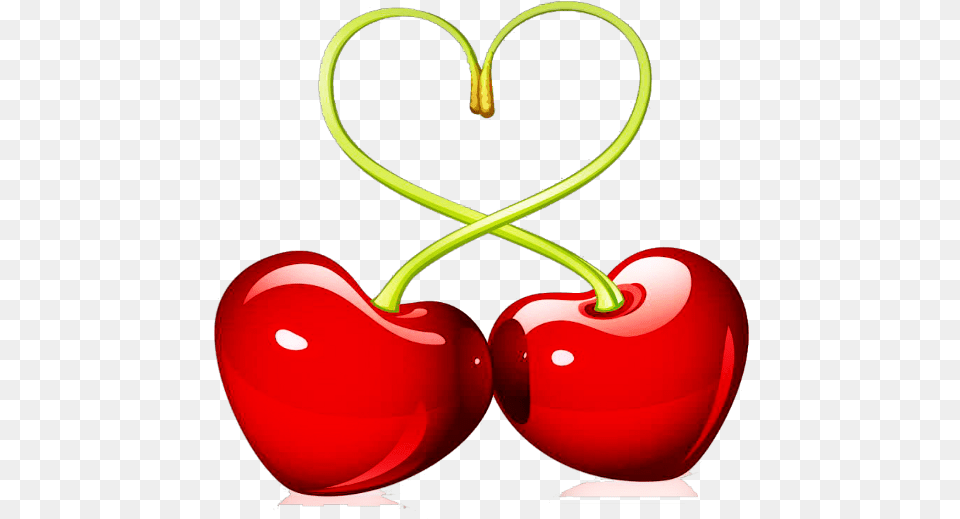 Cherry Vector, Food, Fruit, Plant, Produce Png