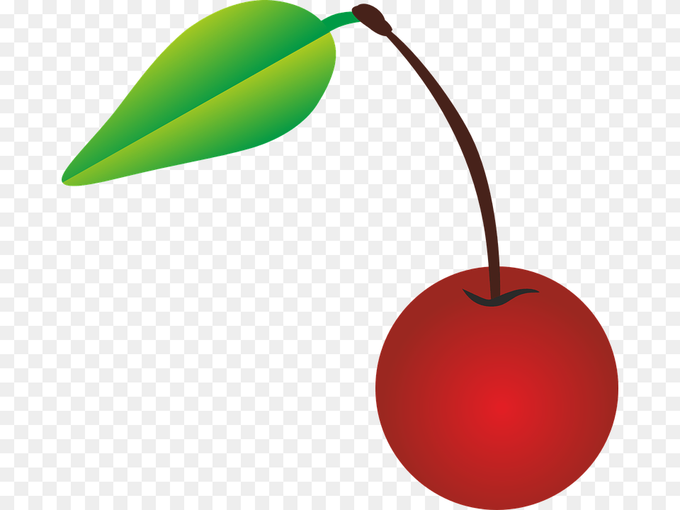 Cherry Vector Image, Food, Fruit, Plant, Produce Free Png Download