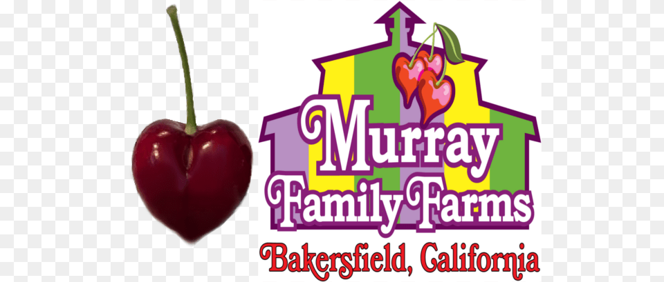 Cherrylogocomparison Murray Family Farms, Food, Fruit, Plant, Produce Free Transparent Png