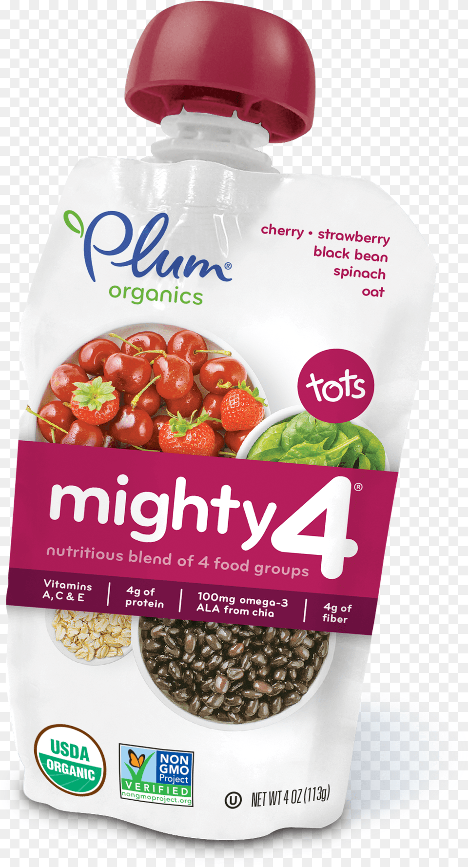 Cherrystrawberry Black Bean Spinach Oat, Food, Produce, Business Card, Paper Free Png