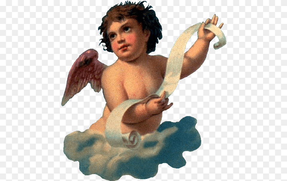 Cherub 20b Ldm Angel, Baby, Person, Face, Head Free Png