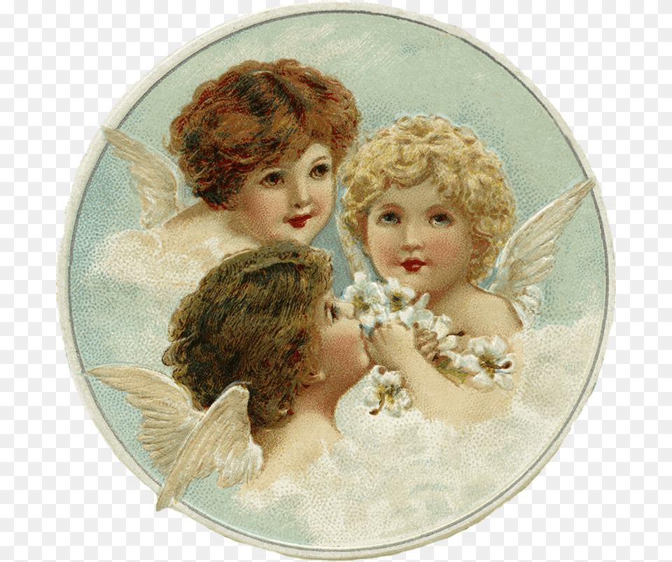 Cherub Angels, Baby, Person, Face, Head Free Png