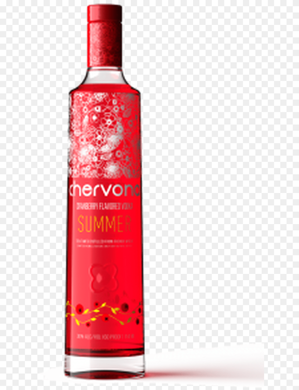 Chervona Summer Cranberry Infused Vodka Cranberry Vodka Bottle, Alcohol, Beverage, Liquor, Can Png Image
