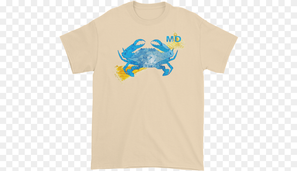Chesapeake Blue Crab, Clothing, T-shirt, Food, Seafood Free Transparent Png