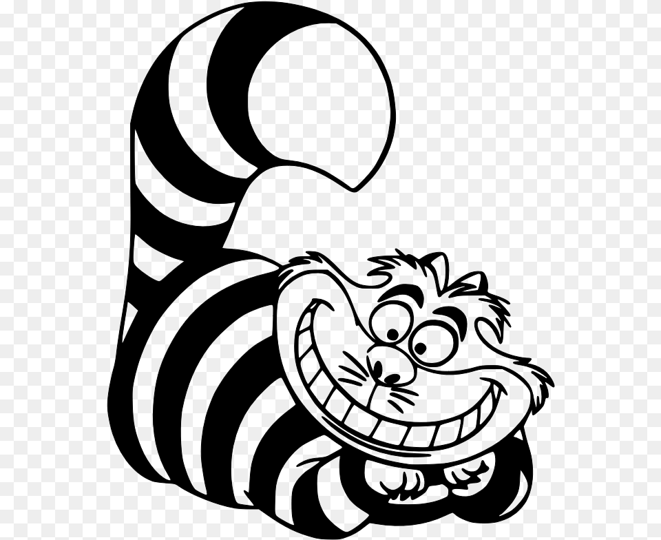 Cheshire Cat, Gray Png