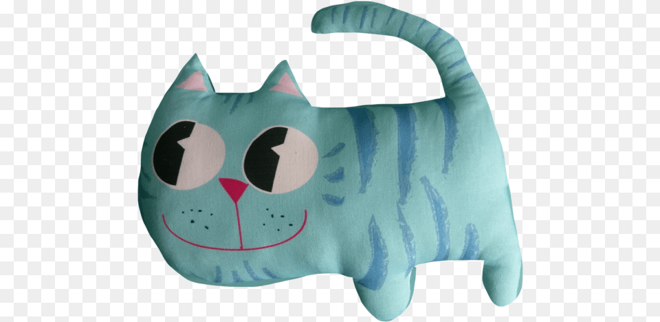 Cheshire Cat, Cushion, Home Decor, Plush, Toy Png