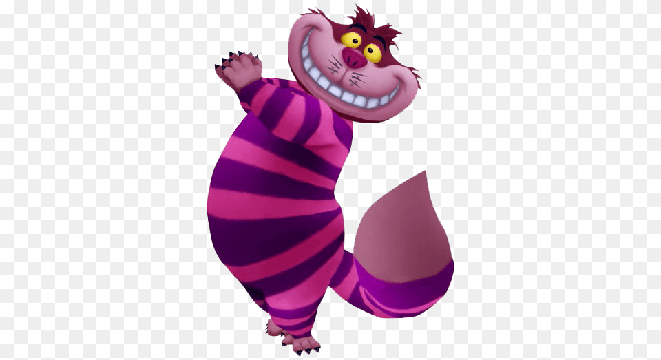 Cheshire Cat Alice In Wonderland Mad Hatter Tea Party, Purple, Cartoon, Baby, Person Free Png Download