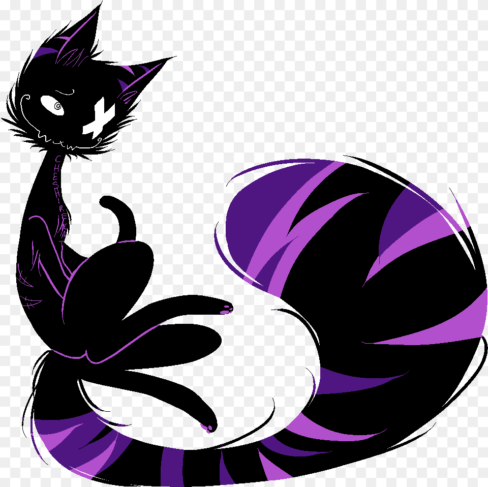 Cheshire Cat Background Image Anime The Cheshire Cat, Graphics, Art, Purple, Book Png