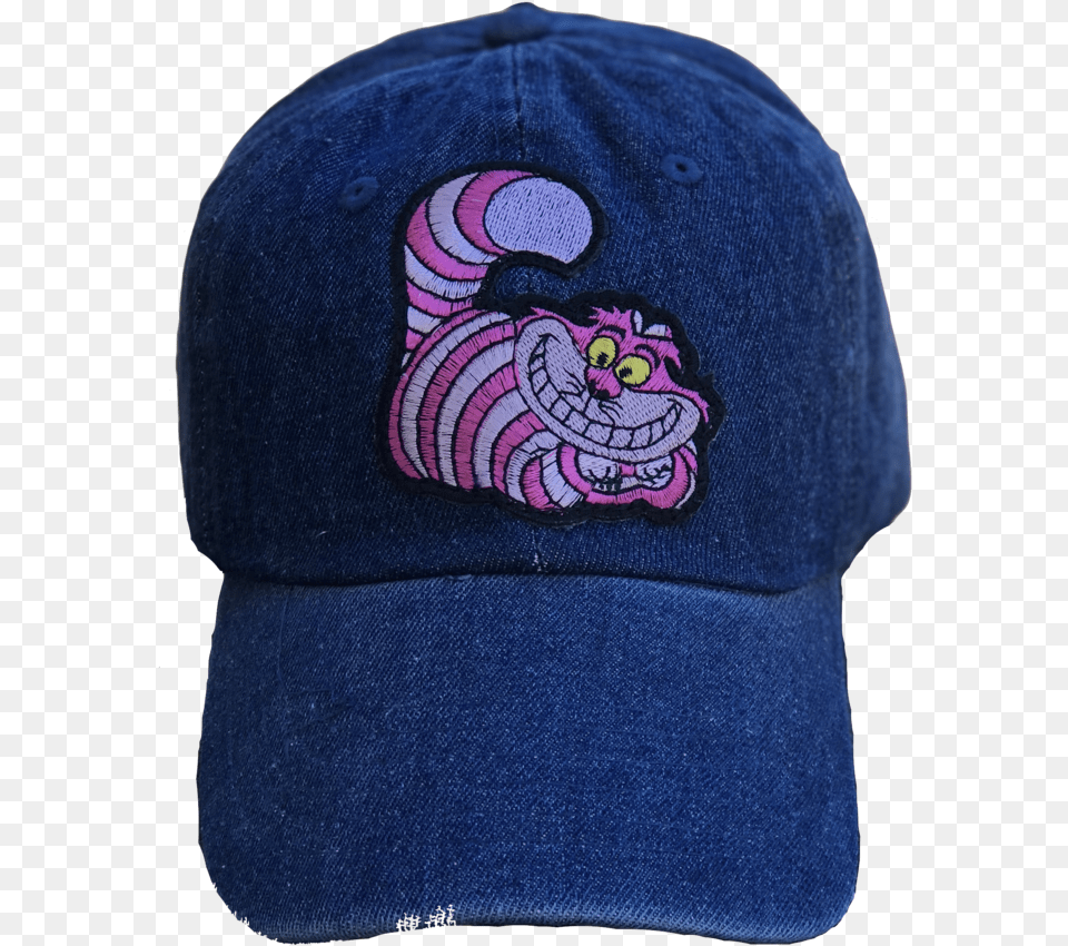 Cheshire Cat Cap Baseball Cap, Baseball Cap, Clothing, Hat, Jeans Free Png Download