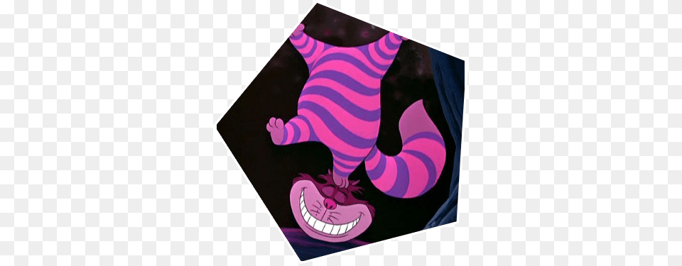 Cheshire Cat Cheshire Cat Stand On Head, Baby, Person, Mat, Purple Free Png