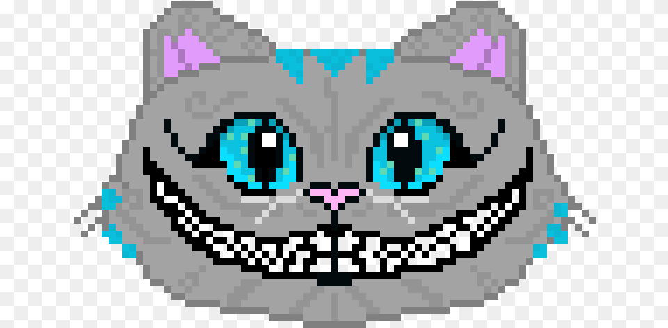 Cheshire Cat Chesire Cat Pixel Art, Animal, Mammal, Pet Free Transparent Png