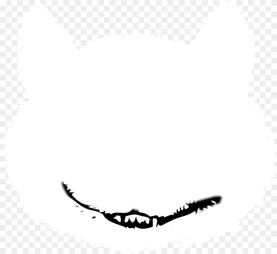 Cheshire Cat Clipart Cheshire Cat Animated Smile, Stencil, Baby, Person, Animal Png