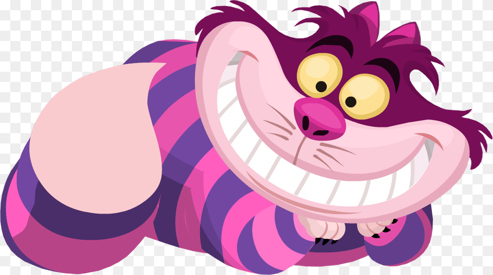 Cheshire Cat Clipart Transparent, Purple, Book, Comics, Publication Free Png Download