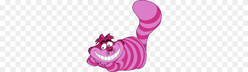 Cheshire Cat Image, Purple, Smoke Pipe, Cartoon Free Png Download