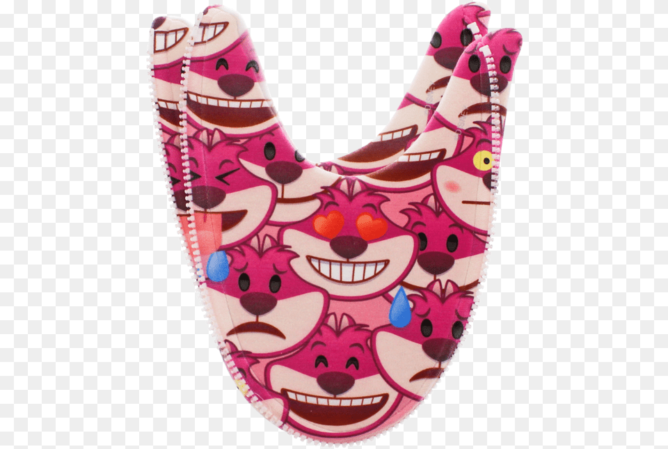 Cheshire Cat Emoji Zlipperz Happy, Bib, Person Free Transparent Png
