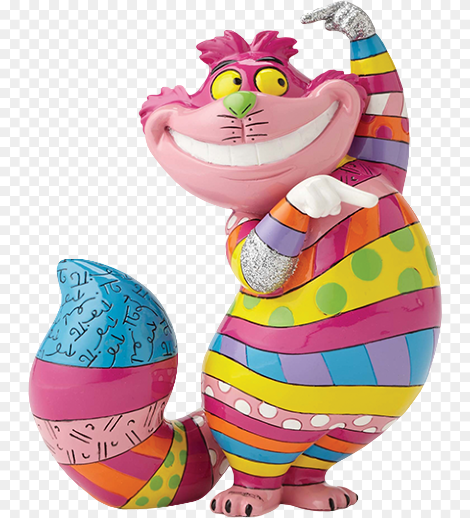 Cheshire Cat Romero Britto, Baby, Person, Figurine Free Png