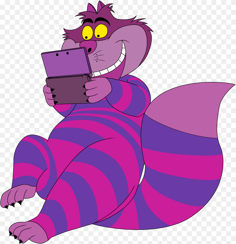 Cheshire Cat S 3ds Commission From Angeltf Mejor Sistema Operativo, Purple, Book, Comics, Publication Png Image