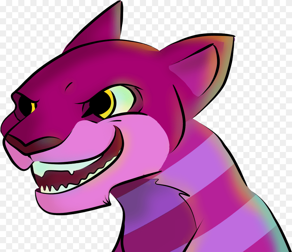 Cheshire Cat Style Swap Cartoon, Purple, Art, Baby, Person Png