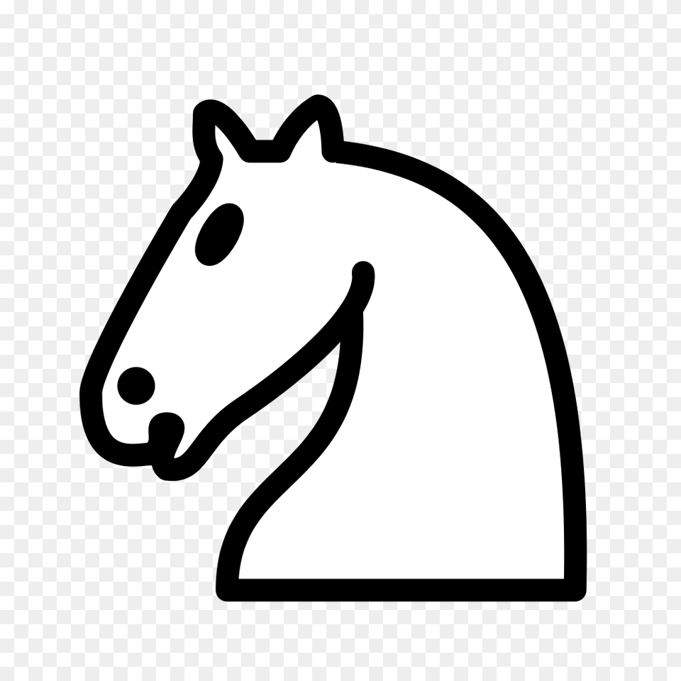 Chess, Stencil, Animal, Horse, Mammal Free Png