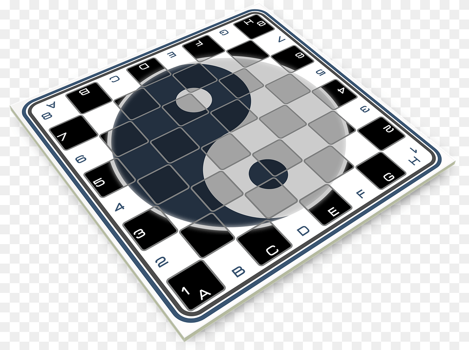 Chess Board Game Of Table Logo Yin Yang Iphone, Electronics, Mobile Phone, Phone Free Png Download