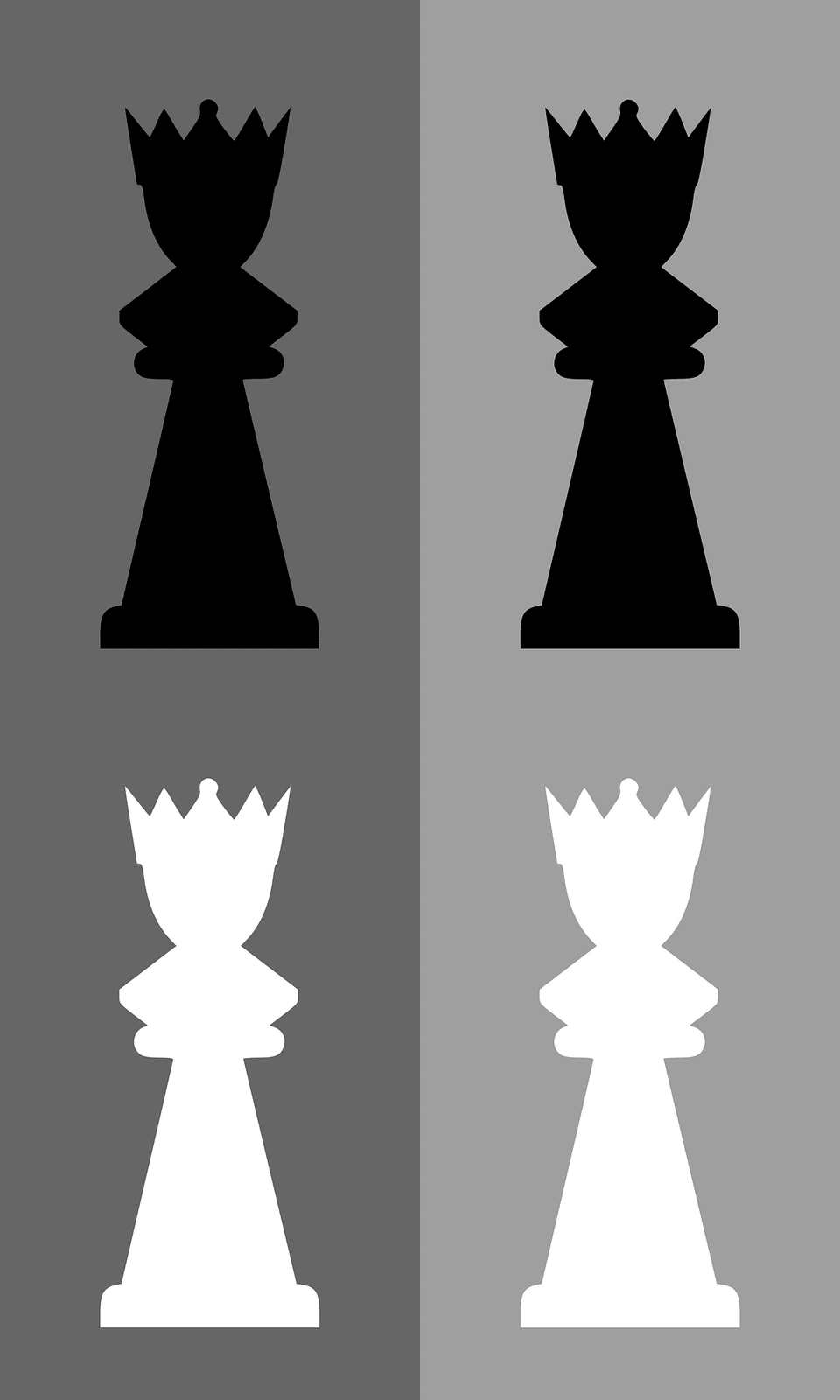 Chess Clipart, Stencil, Silhouette Free Png