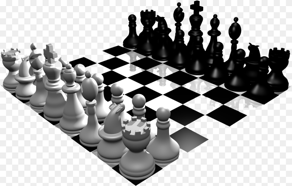 Chess Clipart Chess Clip Art Black And White, Game Free Transparent Png