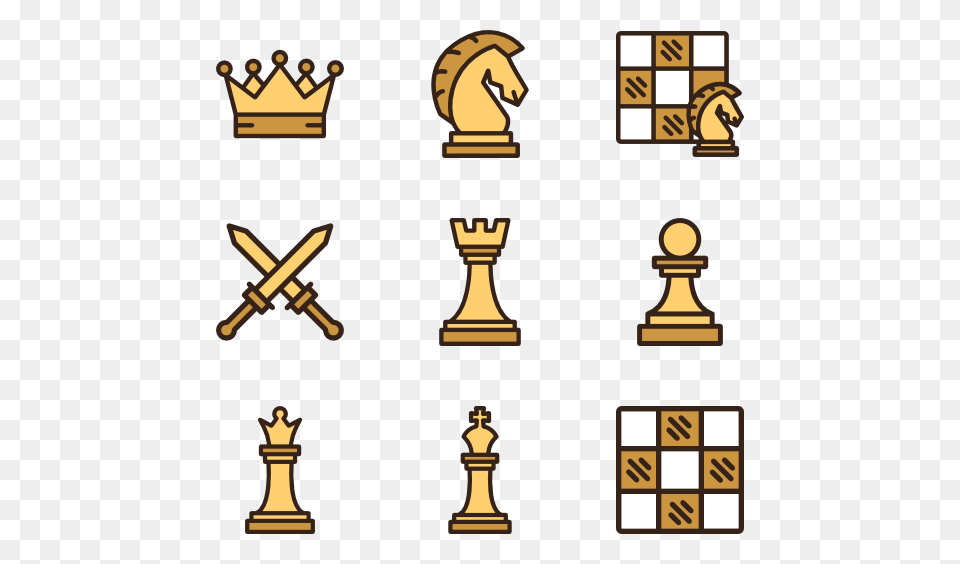 Chess Game Icon Packs, Aircraft, Airplane, Transportation, Vehicle Free Png Download