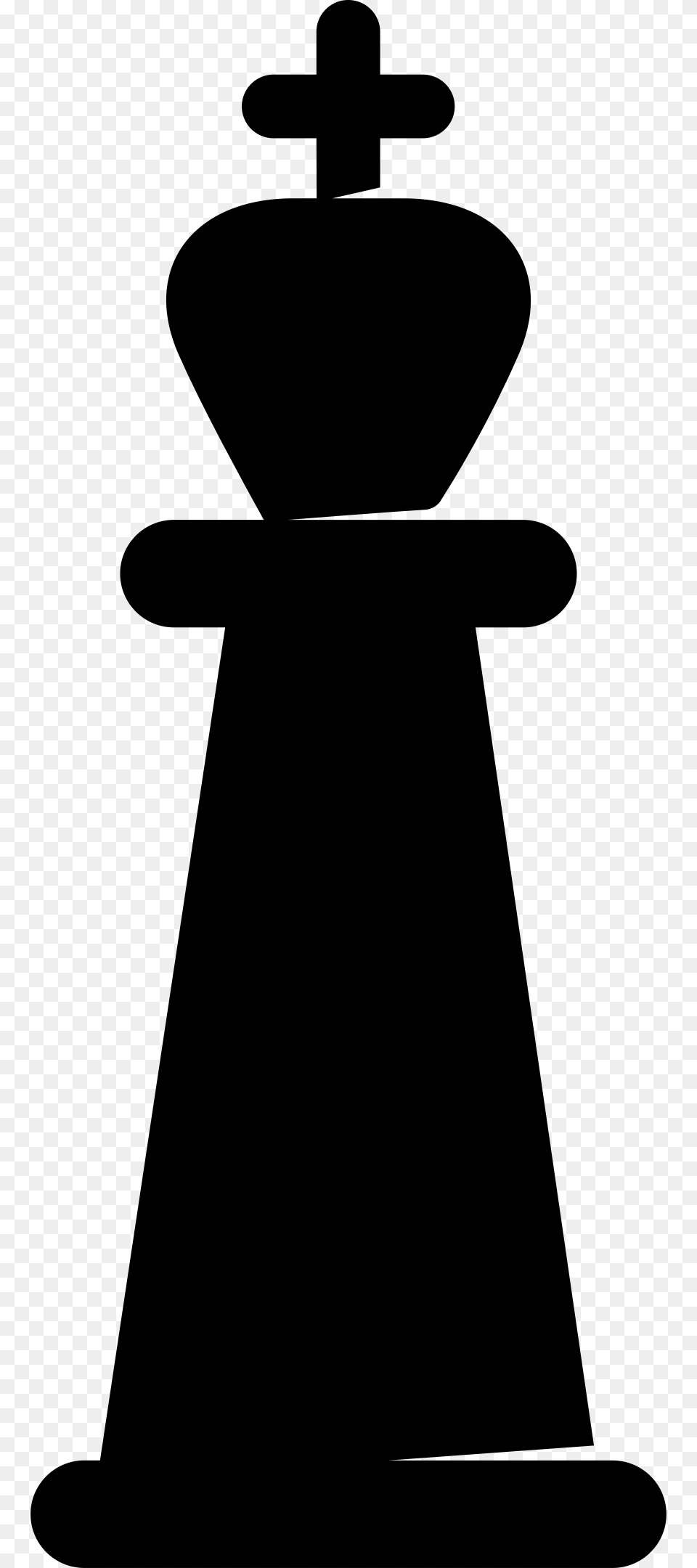 Chess King Clip Art, Gray Png Image