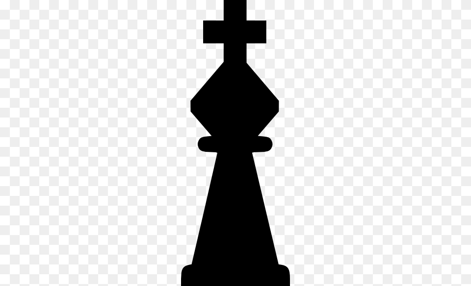 Chess King Clip Art, Silhouette, Cross, Symbol, Sign Free Png