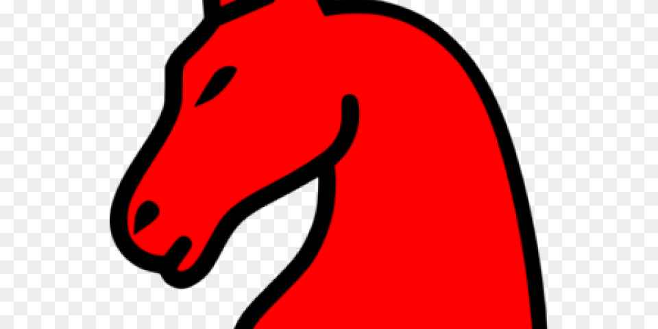Chess Knight Cliparts Red Knight Chess Piece, Animal, Mammal Free Png