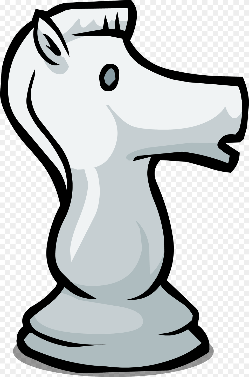 Chess Knight Club Penguin Wiki Fandom Powered By Wikia Chess Horse Cartoon Transparent Background, Animal, Fish, Sea Life, Shark Free Png